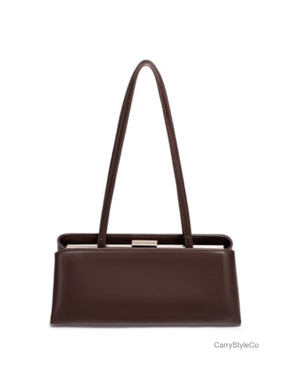 Soft PU Leather Kiss Lock Satchel Shoulder Bag Women